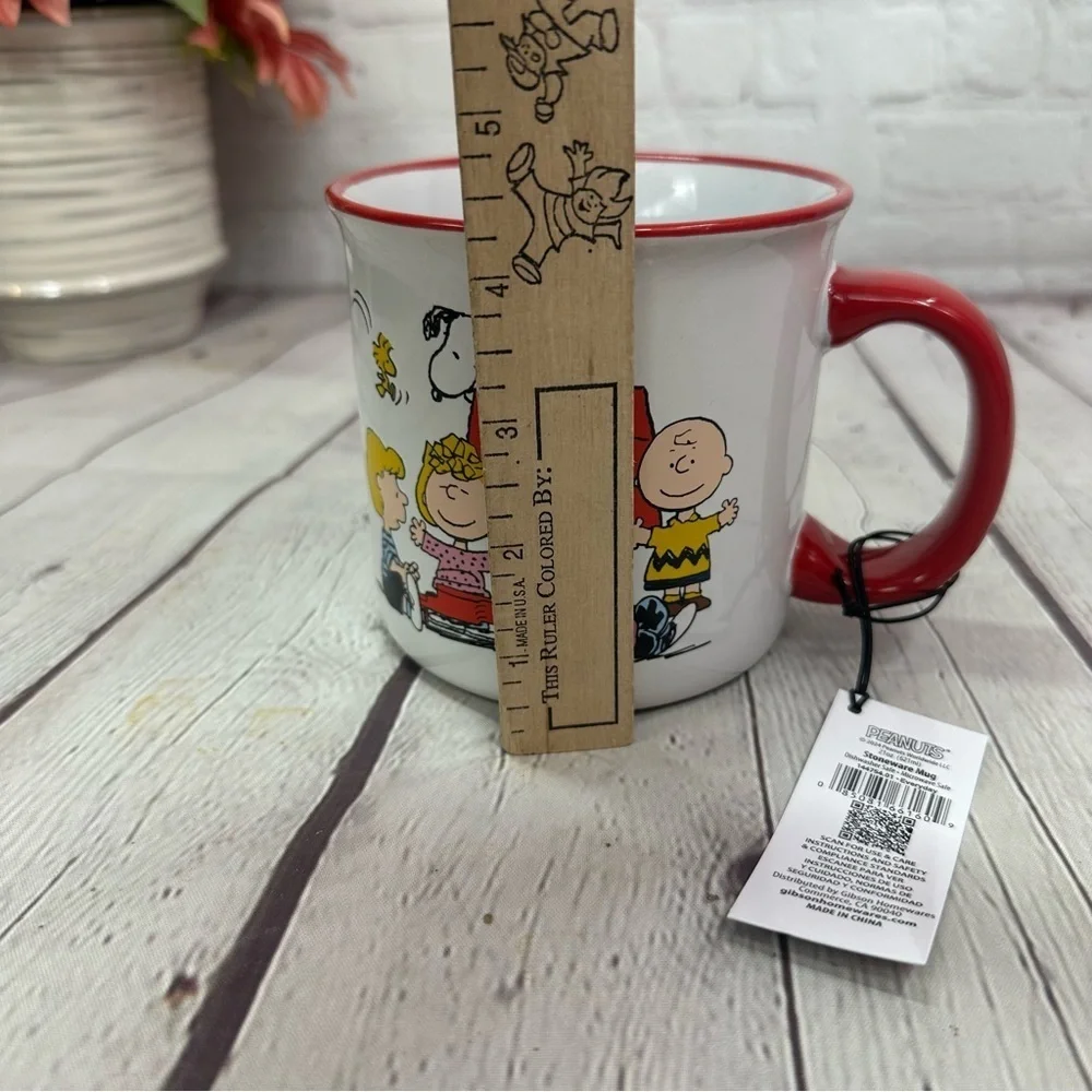 NWT Peanuts Characters Mug charlie brown 21oz snoopy dog house woodstock - Picture 3 of 6